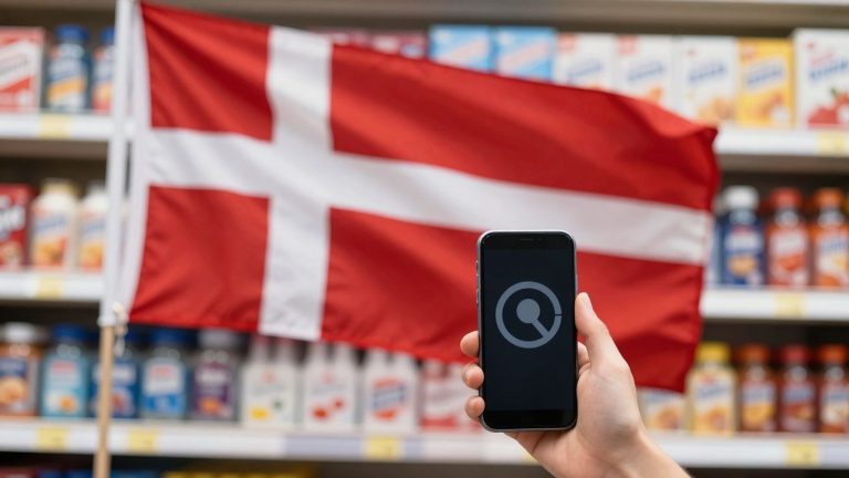 Danish flag, boycott, US brands, technology, consumer action.
