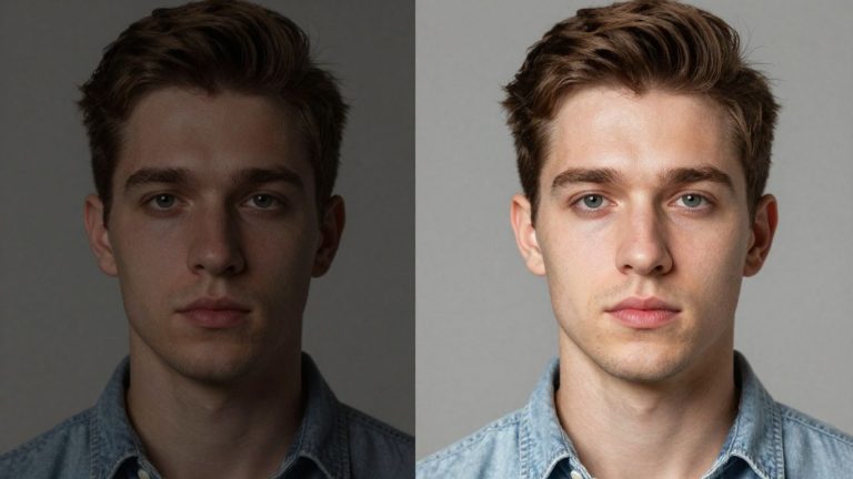 AI photo editing transformation