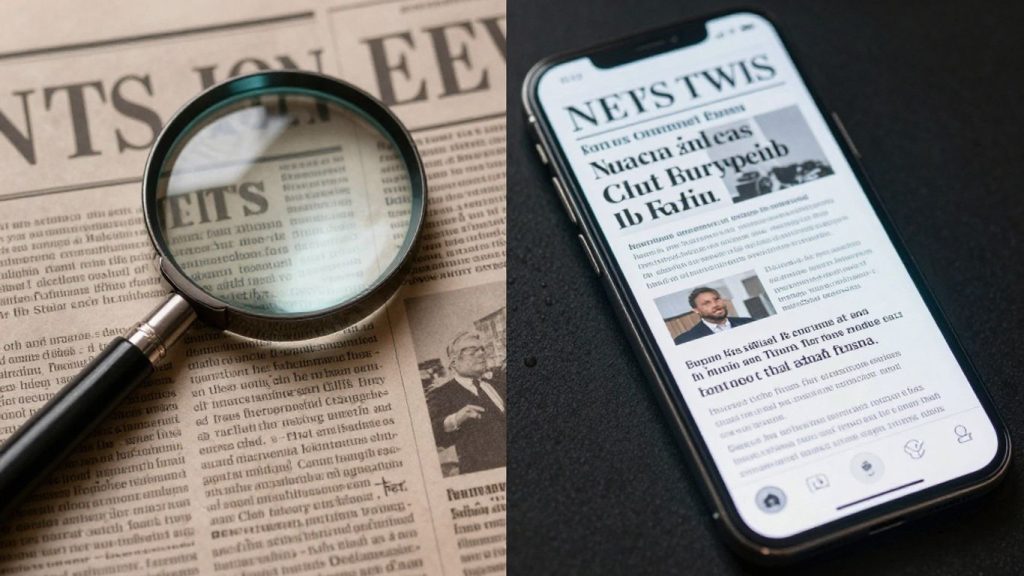 Technology changing how we consume news.