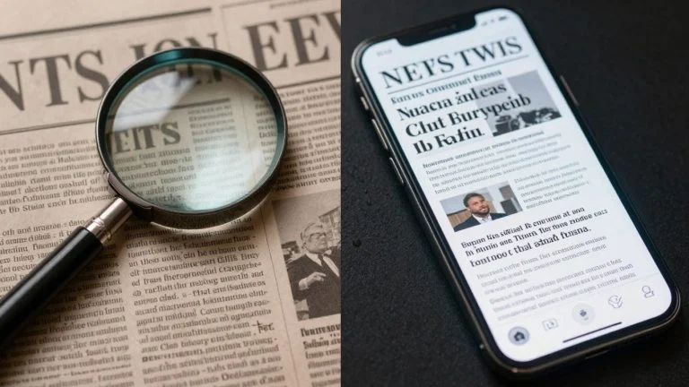 Technology changing how we consume news.