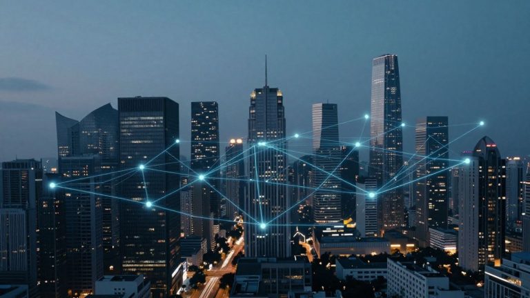 JPMorgan blockchain digital assets cityscape