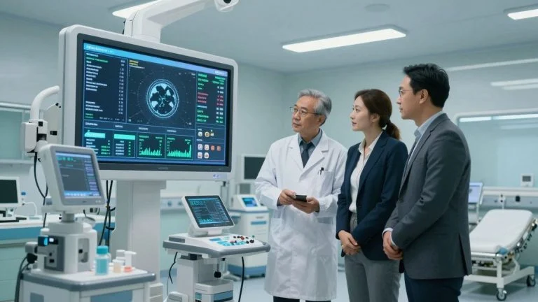 Siemens Healthineers and Mayo Clinic leaders collaborate on advanced medical technology.