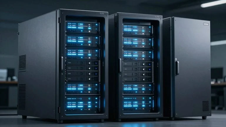 IBM mainframe computer, powerful, advanced technology, business success.