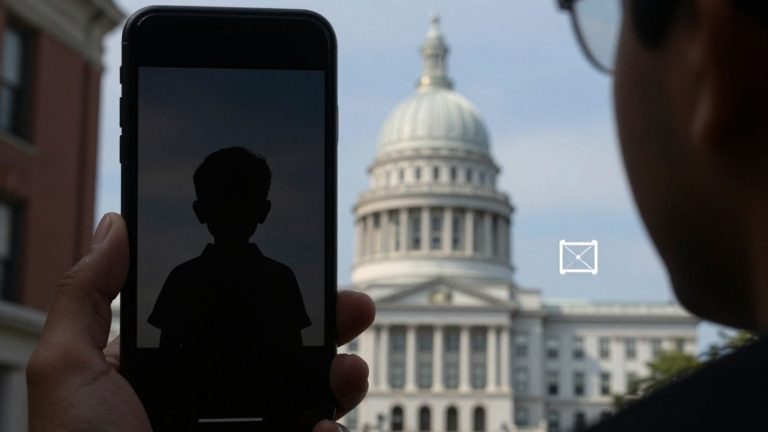 Michigan lawmakers consider taxing phones for minors.