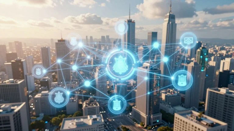 Blockchain and government merging for public services future.