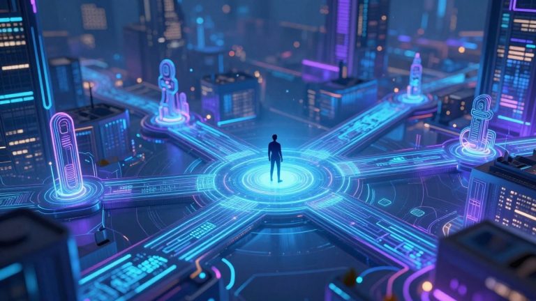 AI detection tools navigating a digital landscape.