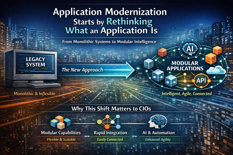 Application Modernization Starts by Rethinking What an Application Is