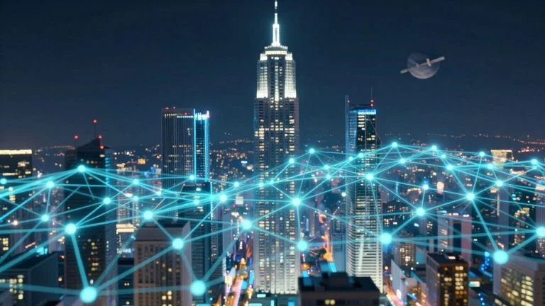 JPMorgan Chase blockchain innovations connecting financial networks.