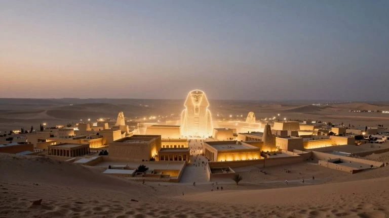 GPR reveals hidden structure under ancient Egyptian city.