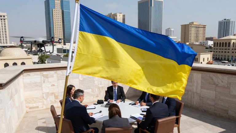 Zelenskyy, drone, Gulf nations, defense deals, diplomacy.