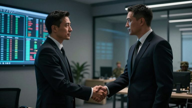 OpenAI CEO shakes hands with Pentagon official over revised deal.