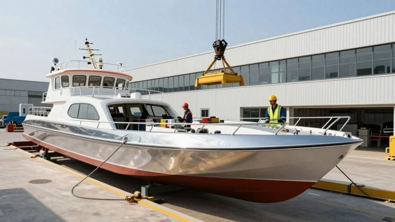 Brooklin Boat Yard expansion with modern equipment and boats.