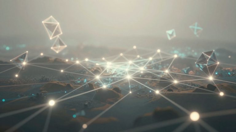 Blockchain explorer testnet network visualization