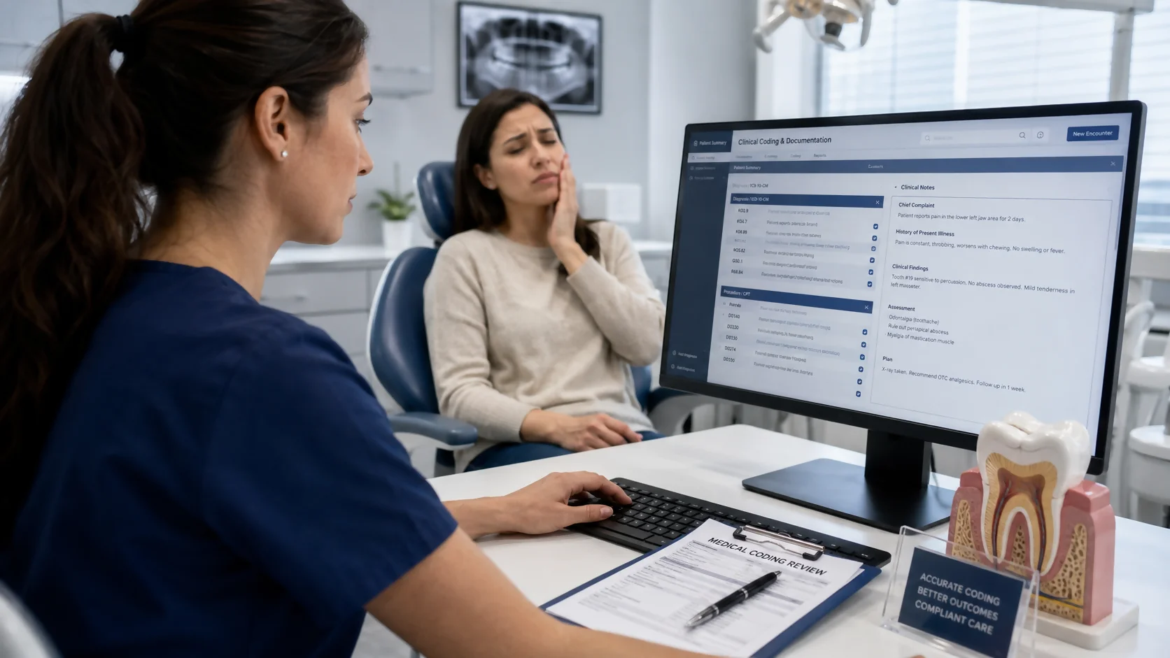Coding Best Practices for Toothache and Orofacial Disorders