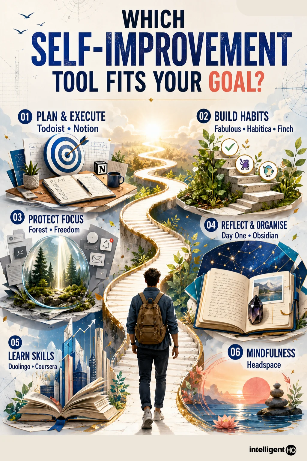Which self improvement tools fit your goals