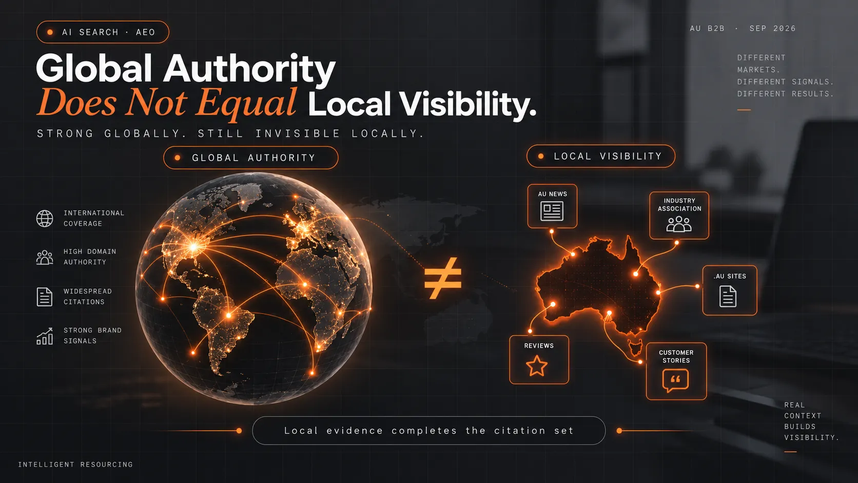 Why a Brand Can Be Strong Globally but Invisible in Australia