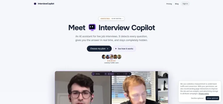 Interview-Copilot-live-bullet-overlay-during-a-video-interview