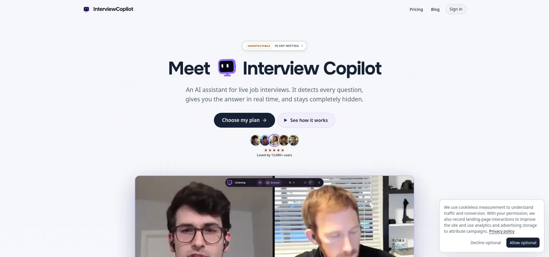 Interview-Copilot-live-bullet-overlay-during-a-video-interview